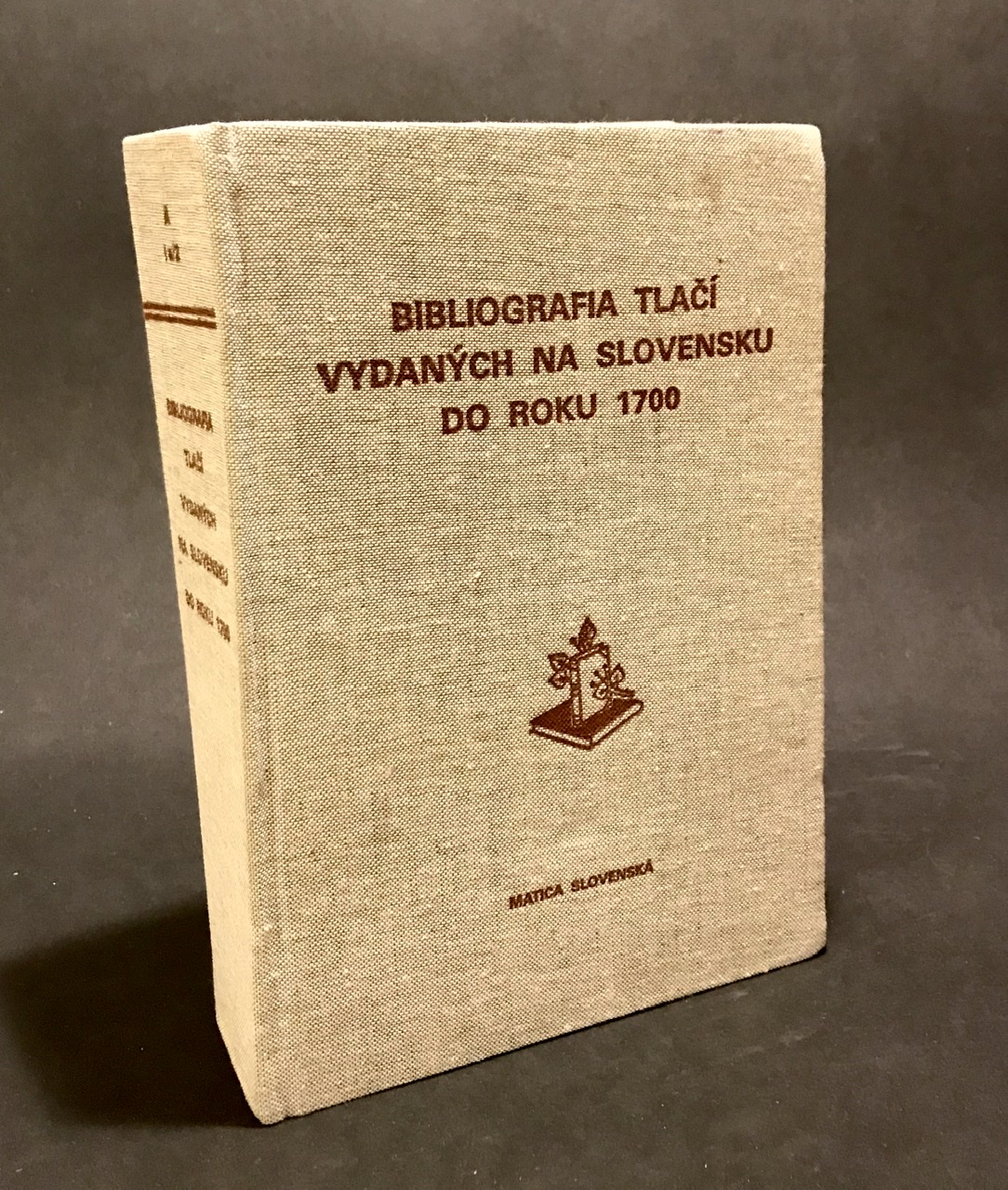 Bibliografia tlačí vydaných na Slovensku do roku 1700, diel 2.