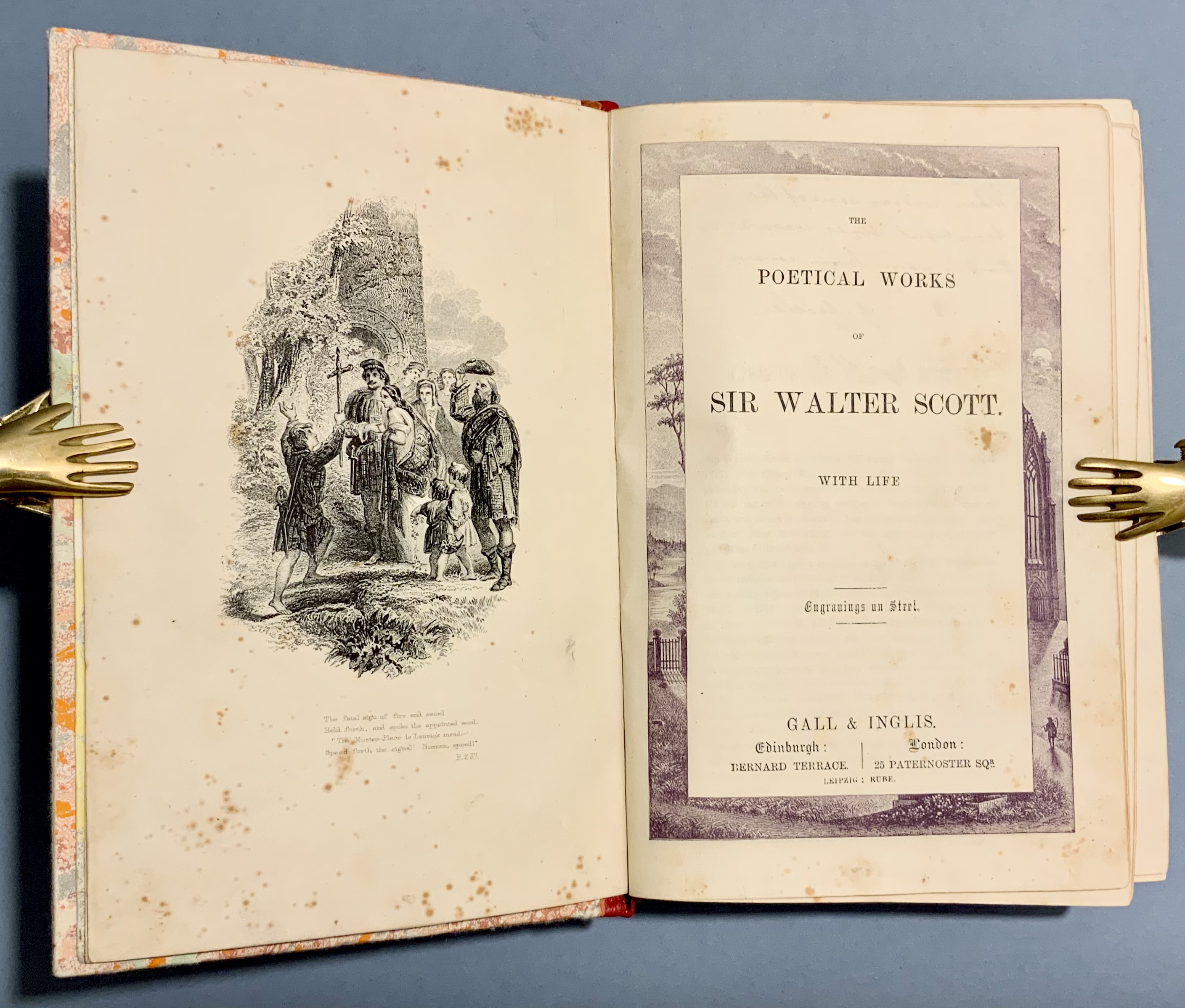 The Poetical Works of sir Walter Scott. With Life.