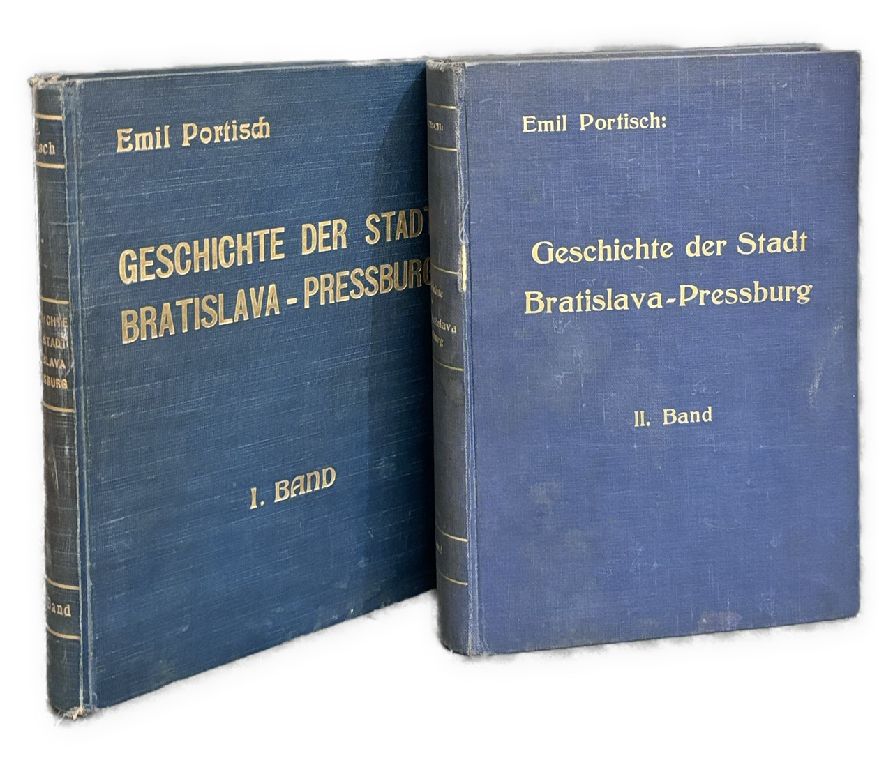 BRATISLAVA - Geschichte der Stadt Pressburg - Bratislava I.-II. Bd. (komplett)