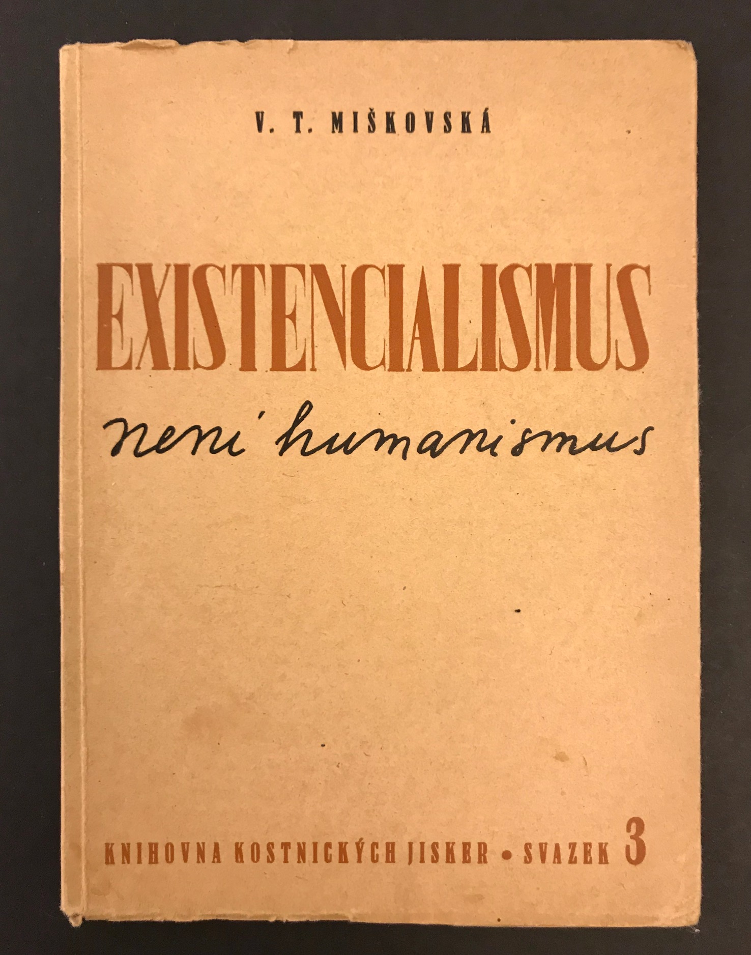 Existencialismus není humanismus