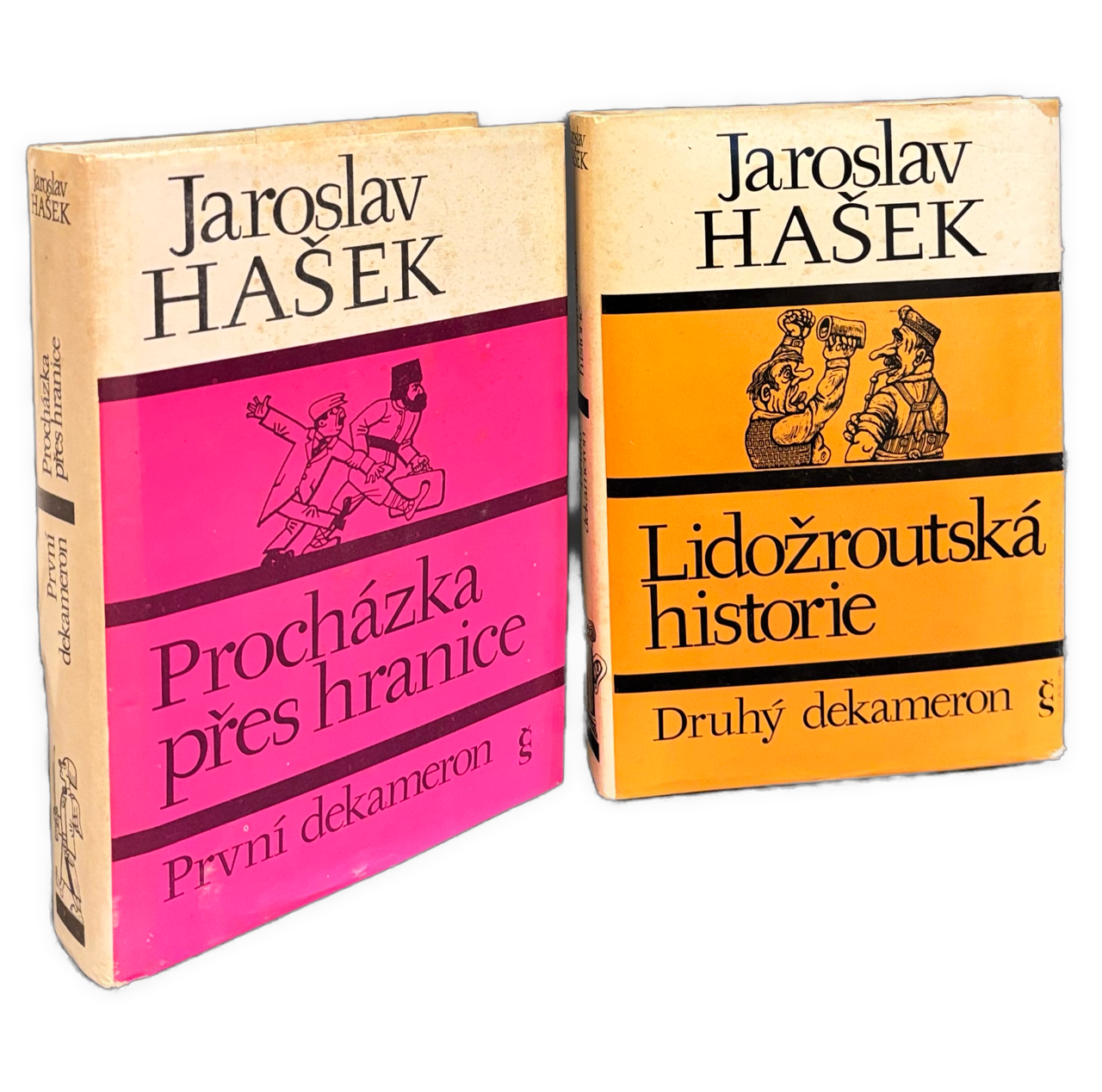 První dekameron: Procházka přes hranice. Druhý dekameron: Lidožroutská historie. 2 zväzky