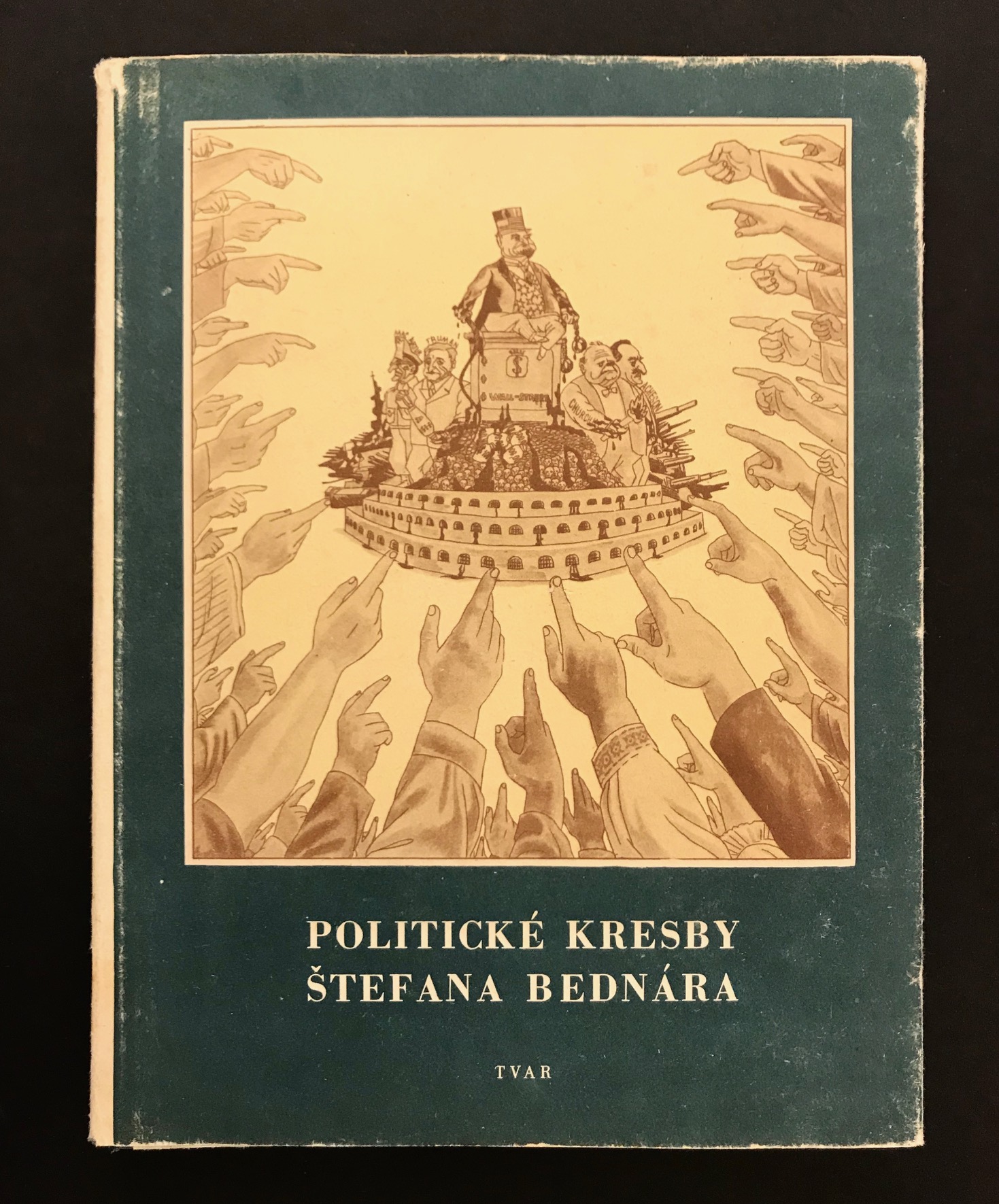 Politické kresby Štefana Bednára