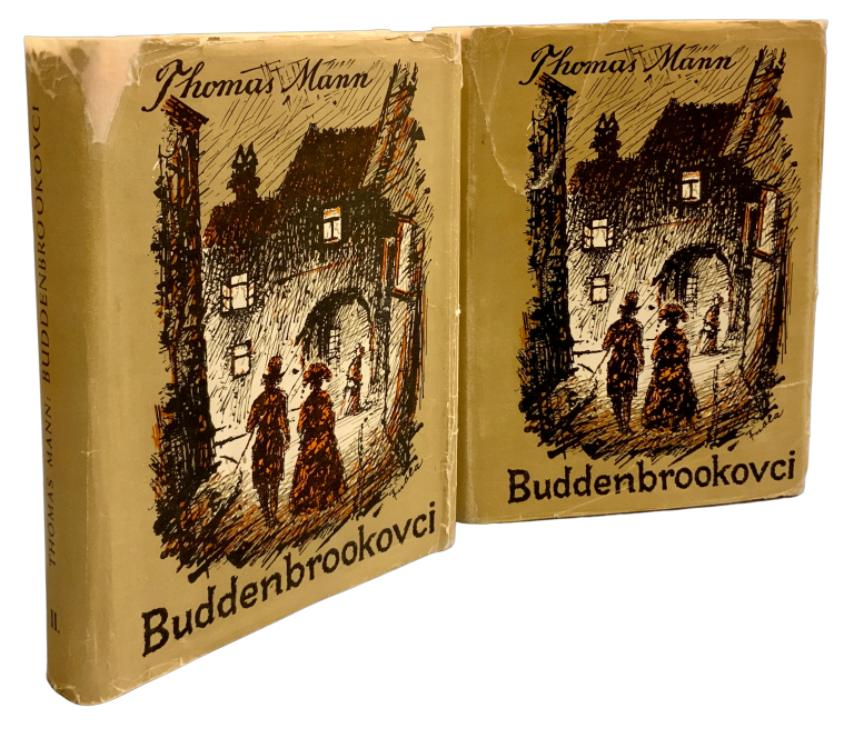 Buddenbrookovci. Úpadok rodiny.  I.-II. (komplet) - obálka Ľudovít FULLA 4A5C4C57 B246 4E57 8087 7A848F6C4F91