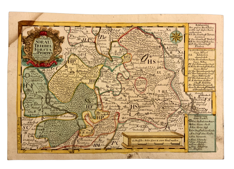 SACHSEN - Die Herrschafften Sorau, Triebel, Forsta, und Pforten F63D51AE 20CB 4761 9CDA 78A576A35BE4