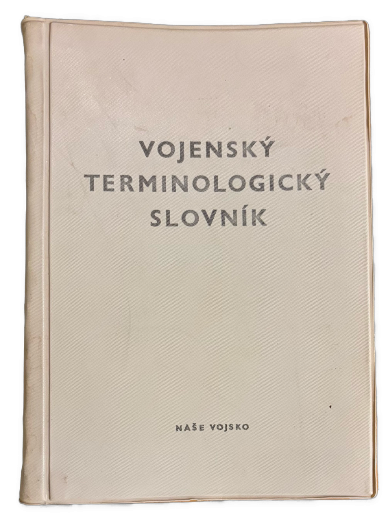 Vojenský terminologický slovník  IMG 6497