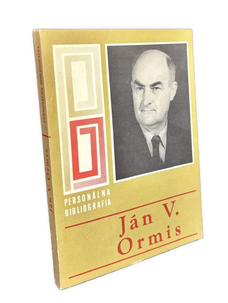 JÁN V. ORMIS - Personálna bibliografia1920-1982 IMG 7559