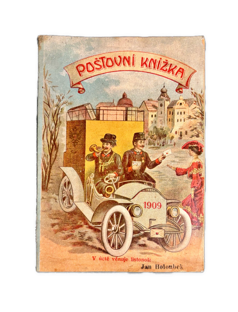 Poštovní knížka na rok 1909 IMG 8212