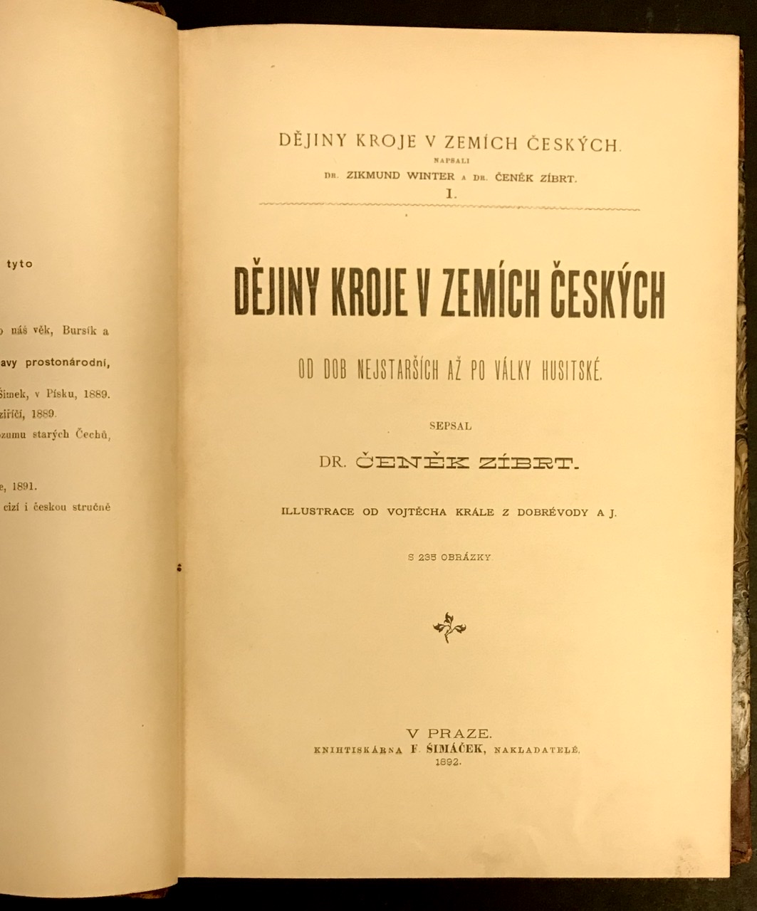 Dějiny kroje v zemích českých. Diel I.: Od dob nejstarších až po války husitské 