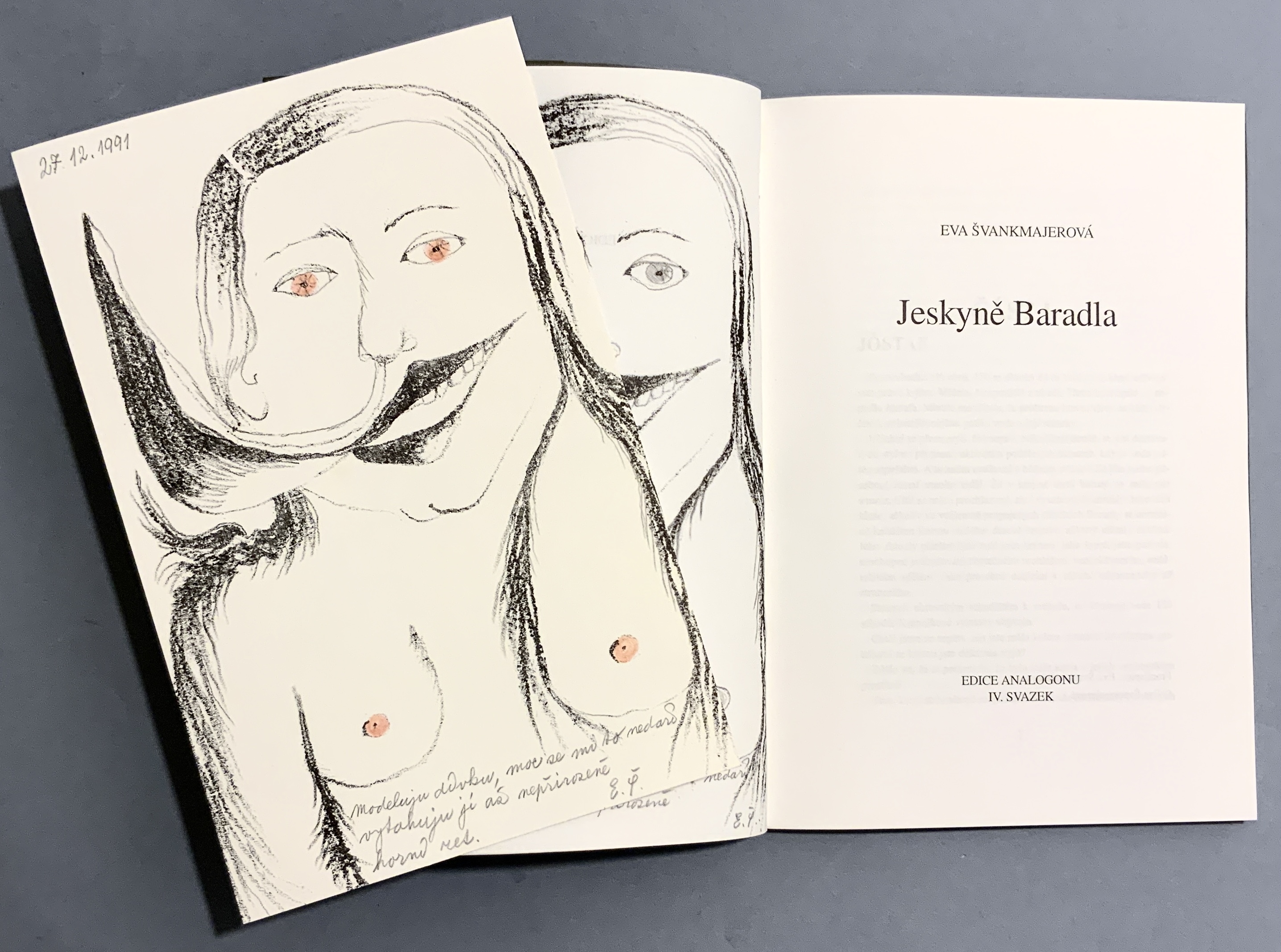 Jeskyně Baradla (s orig. litografiou)
