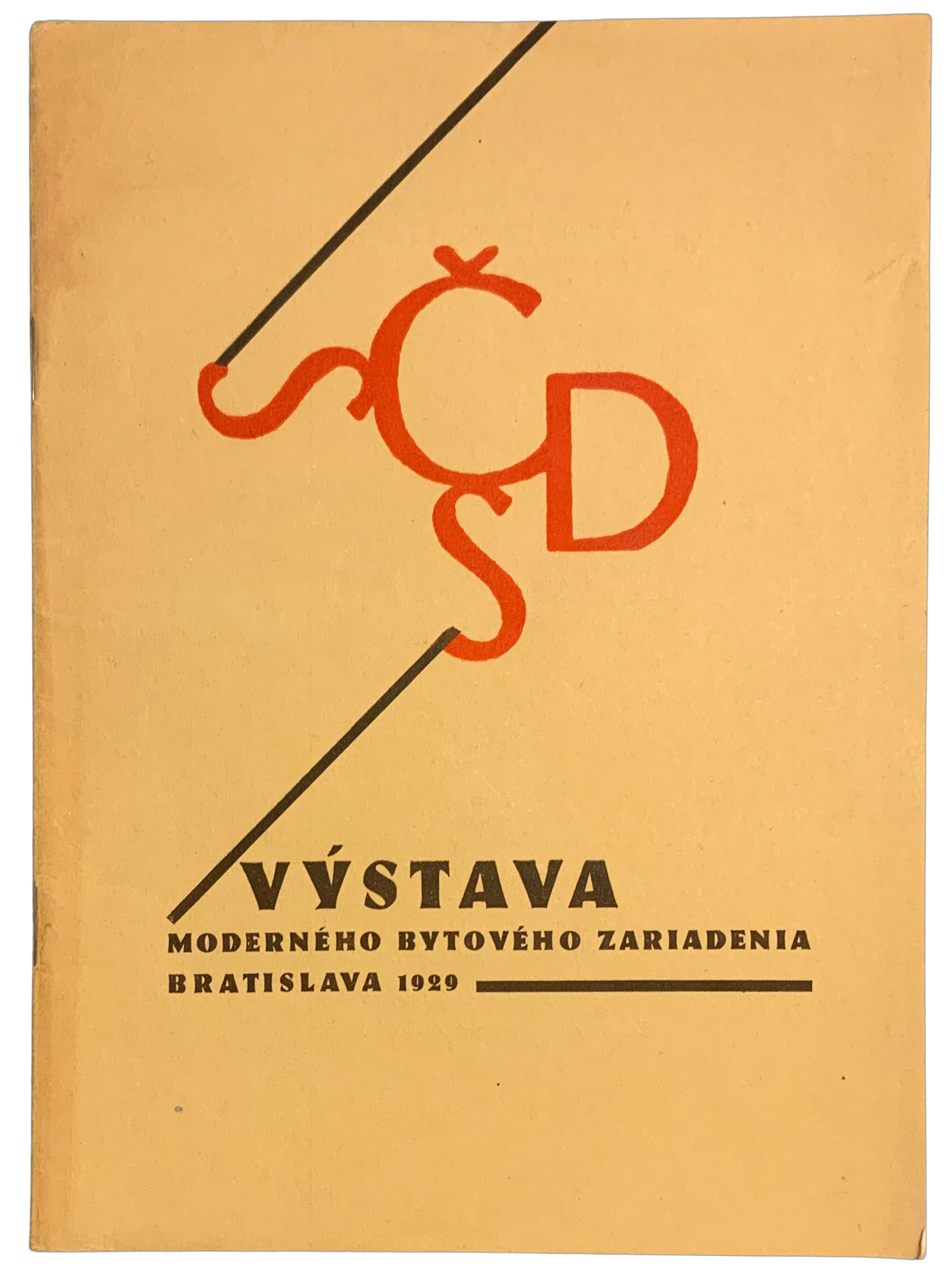 Výstava moderného bytového zariadenia  /typového nábytku/,Bratislava 1929