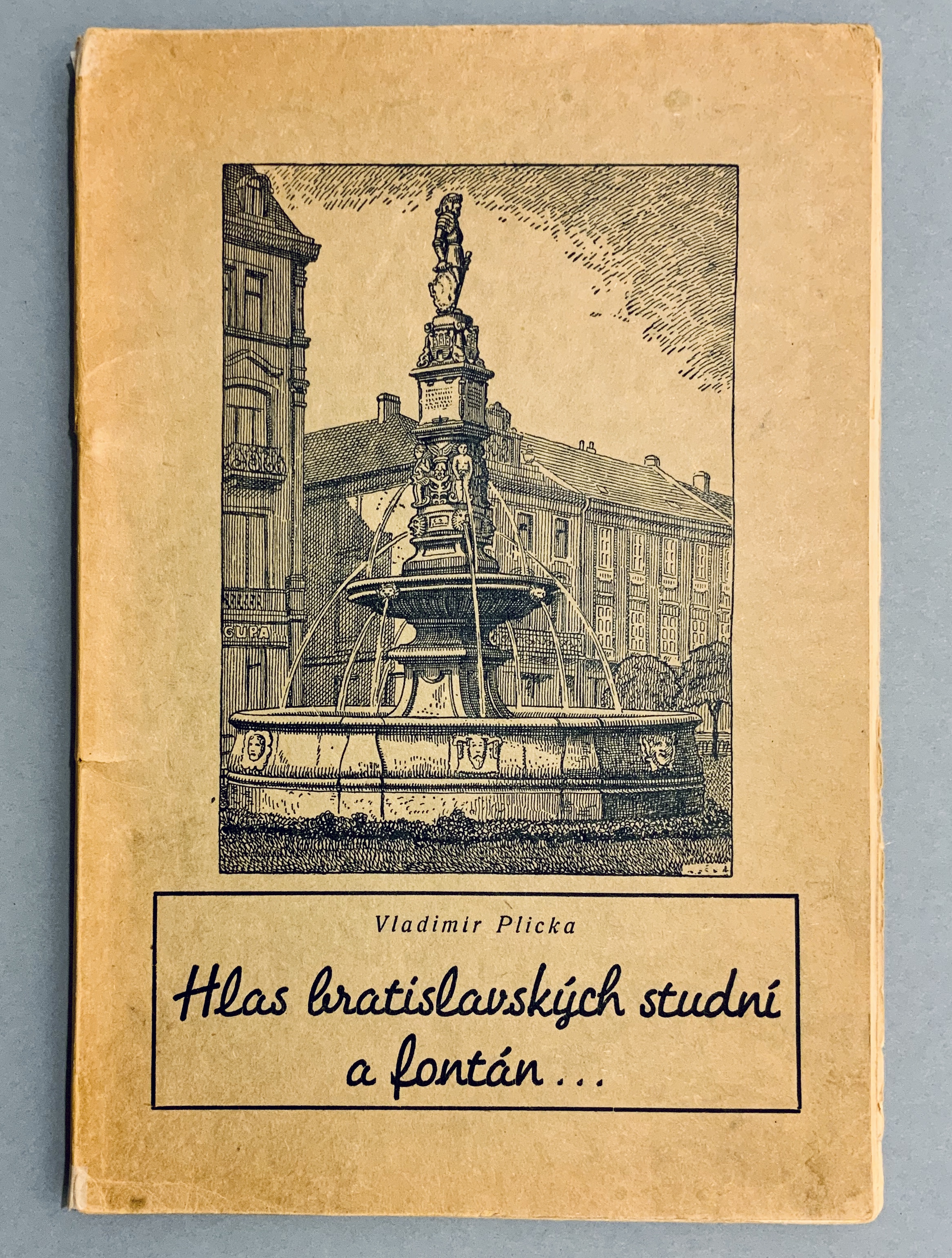 Hlas bratislavských studní a fontán...