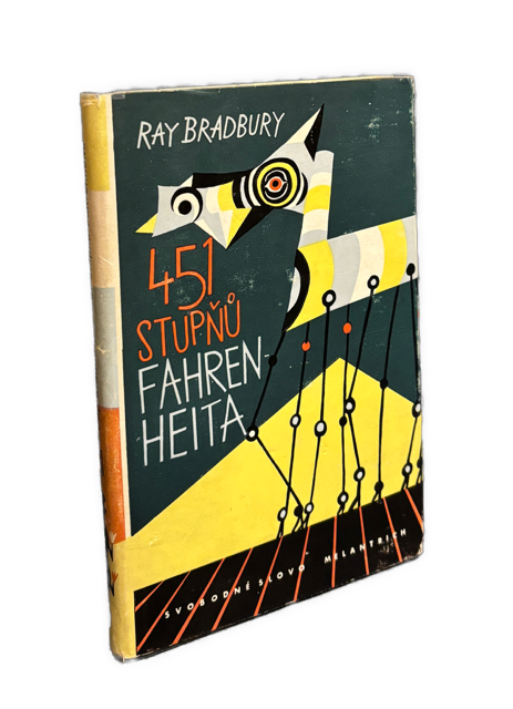 451° Fahrenheita - teplota, při níž sa papír vznítí a hoří... IMG 1132