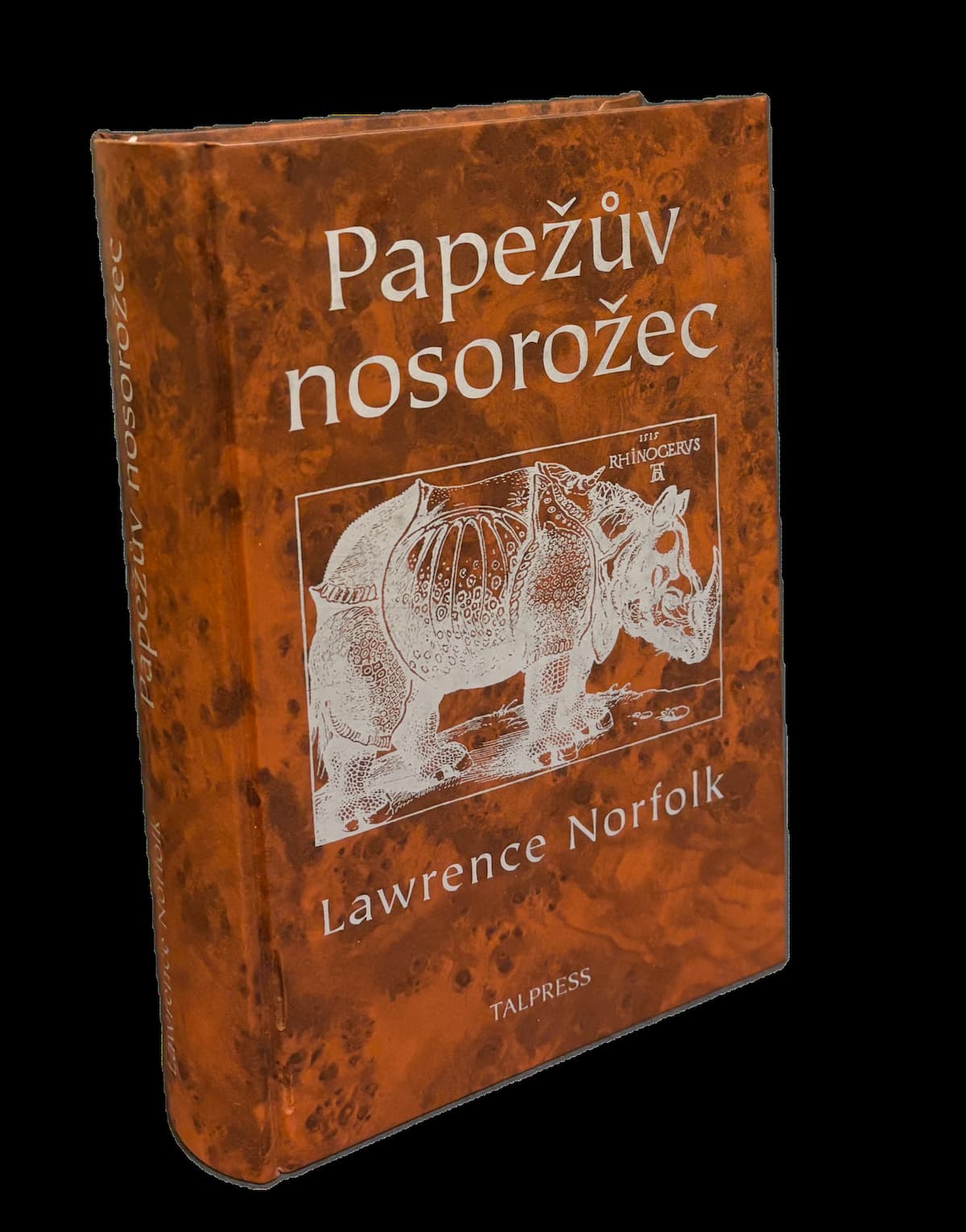 Papežův nosorožec  (historický román / intelektuálna literárna fikcia)
