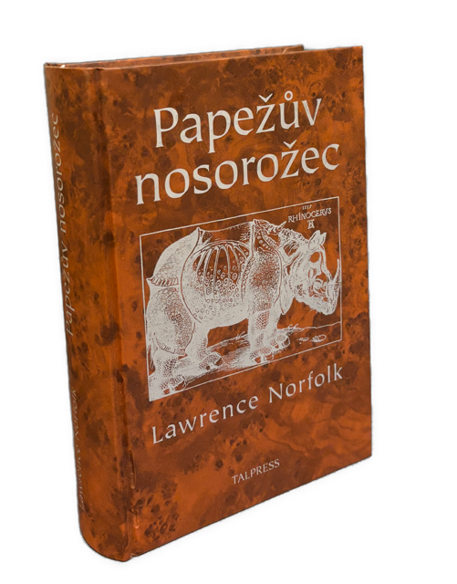 Papežův nosorožec  (historický román / intelektuálna literárna fikcia)