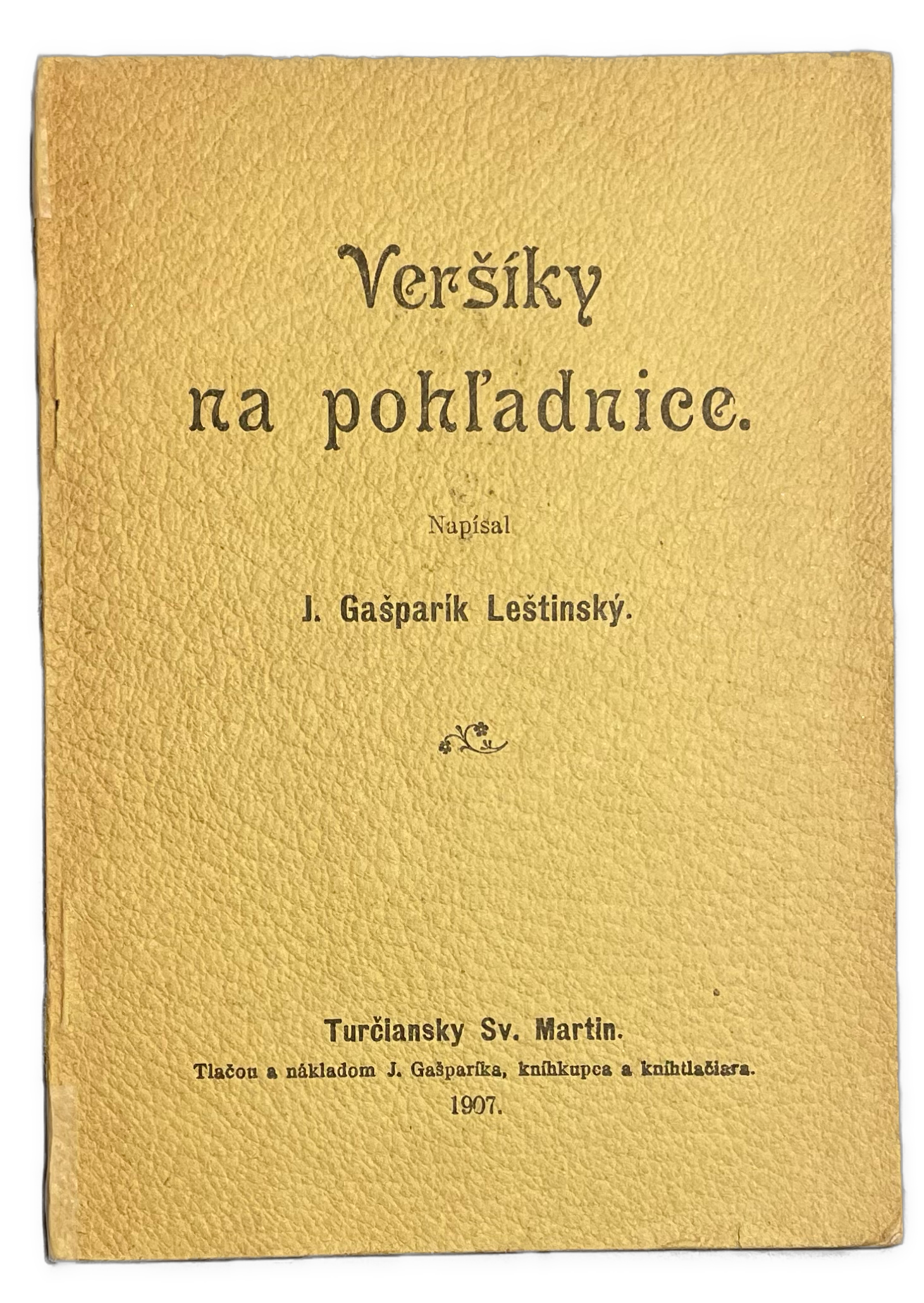 Veršíky na pohľadnice