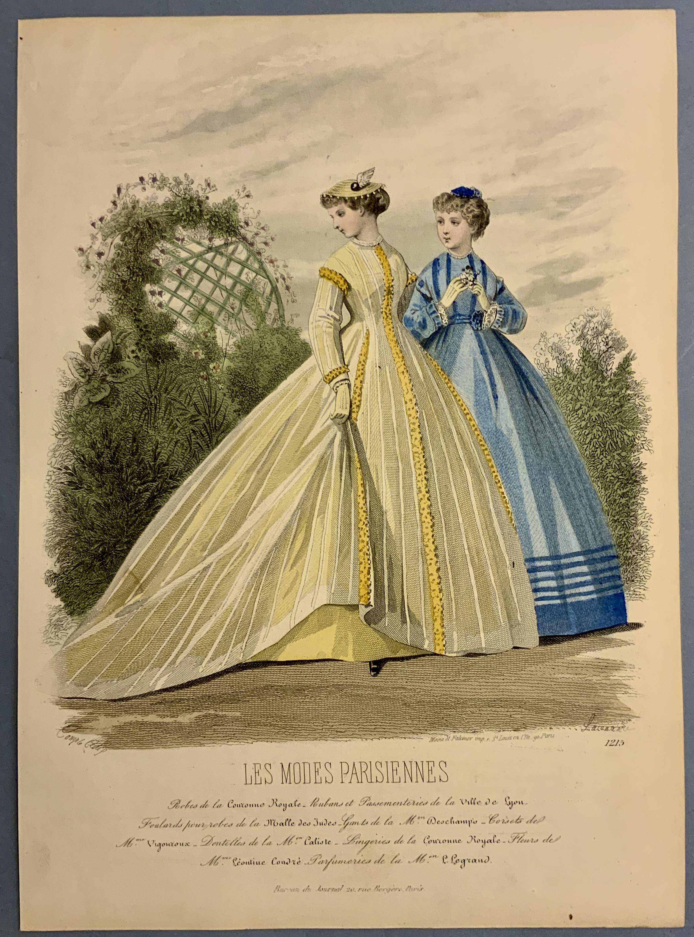 Les modes parisiennes, Journal de la bonne compagnie