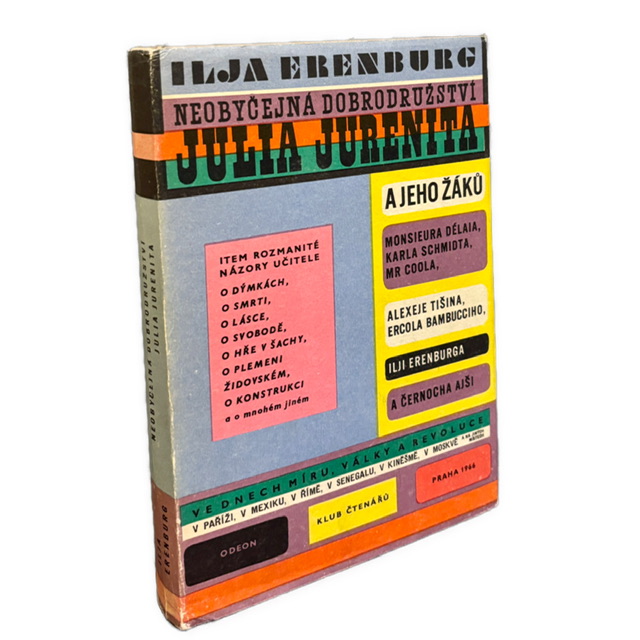 AVANTGARDA / SATIRICKÝ ROMÁN – Neobyčejná dobrodružství Julia Jurenita a jeho žáků