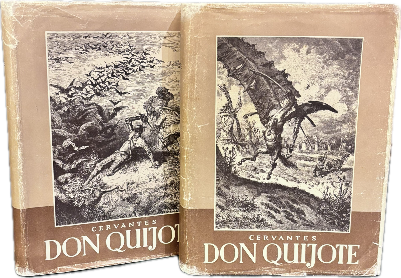 Dômyselný rytier Don Quijote De La Mancha I.-II. (komplet) - GUSTAV DORÉ