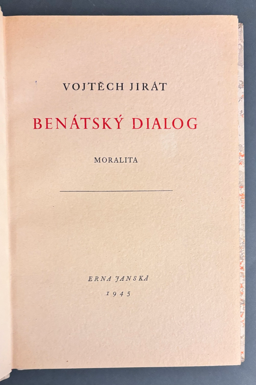 Benátský dialog - Moralita