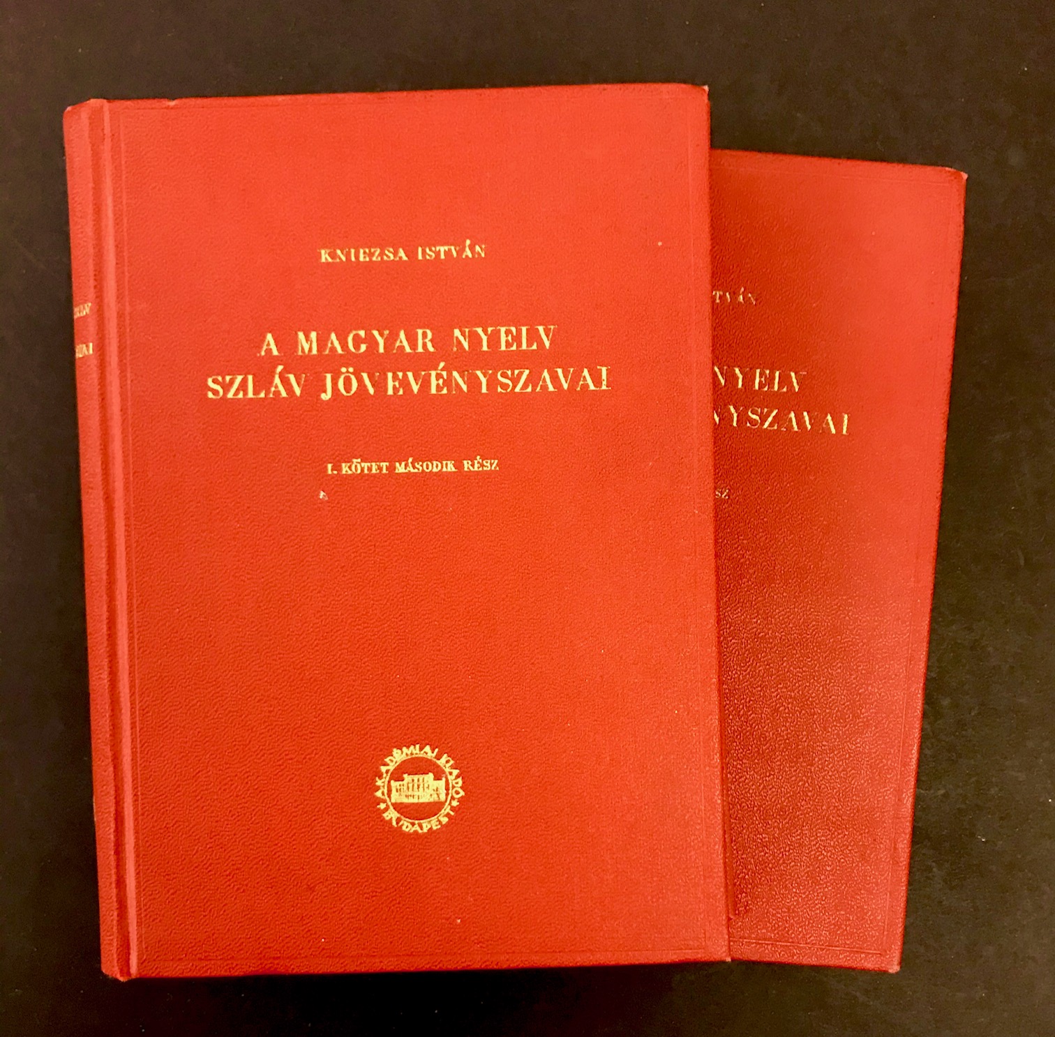 A magyar nyelv szláv jovevényszavai. I.-II. zv. (komplet)