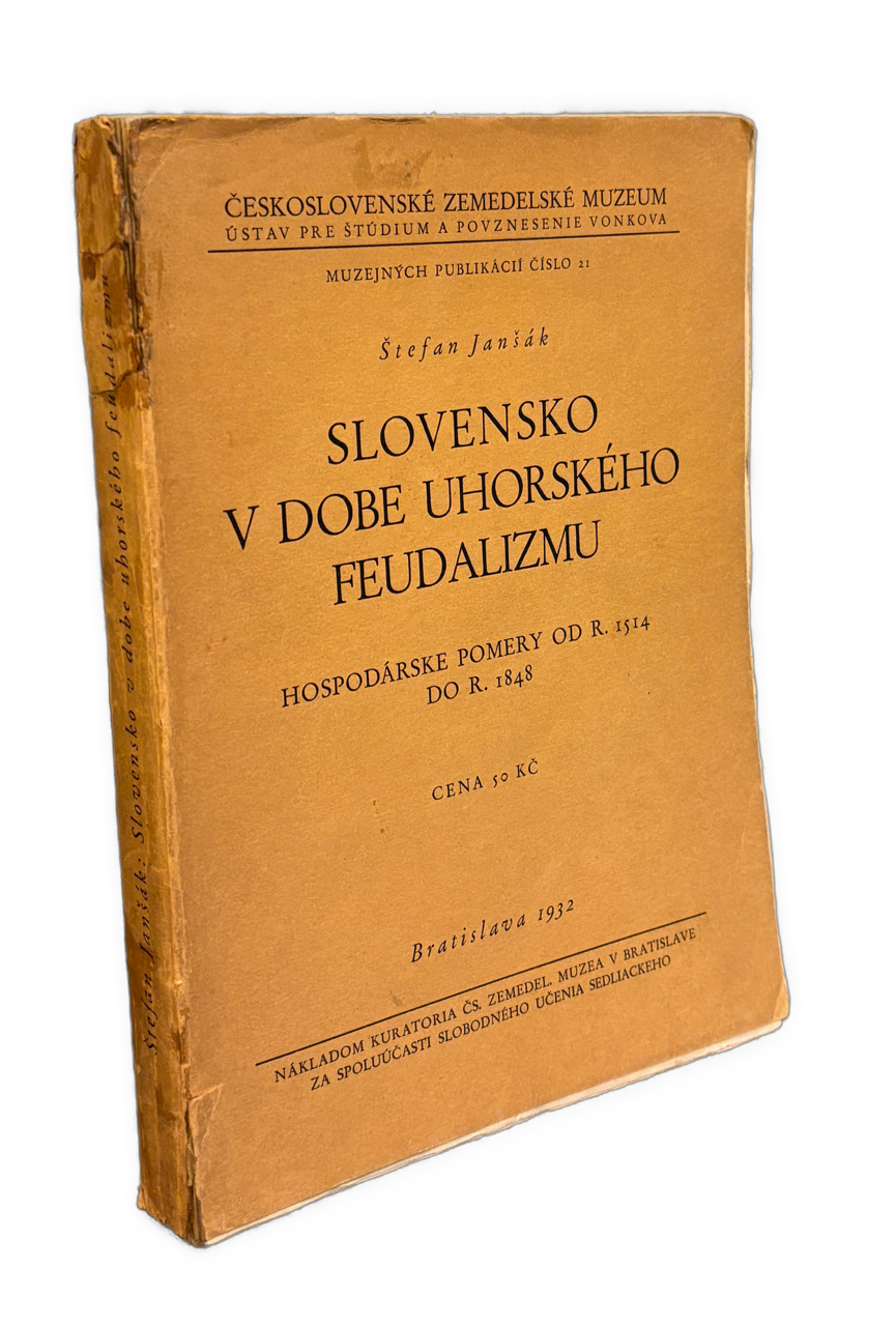 Slovensko v dobe uhorského feudalizmu - PODPIS AUTORA