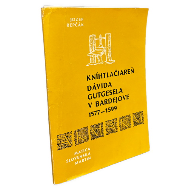 DEJINY KNÍHTLAČE - Kníhtlačiareň Dávida Gutgesela v Bardejove 1577–1599 IMG 9667