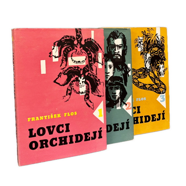 EXOTIKA / CESTOPISNÝ ROMÁN - Lovci orchidejí (I.–III. diel)