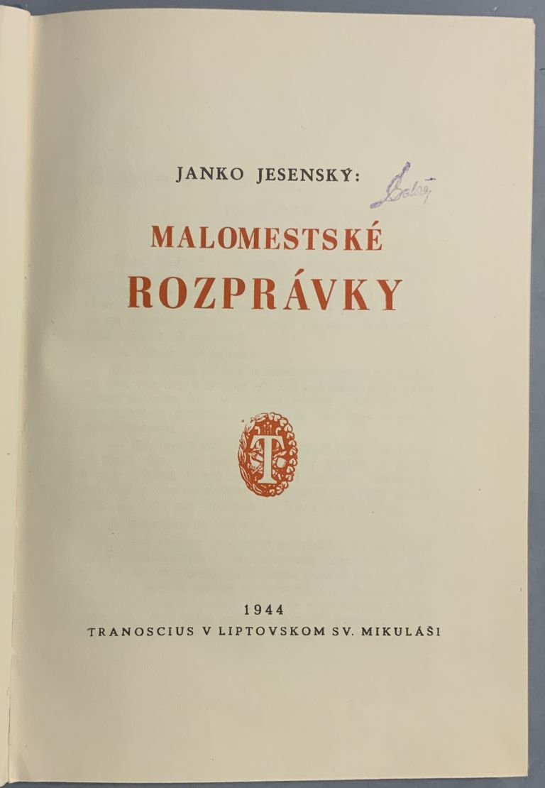 Malomestské rozprávky 13B14949 C853 42DE 856B FF5FBBBBC990