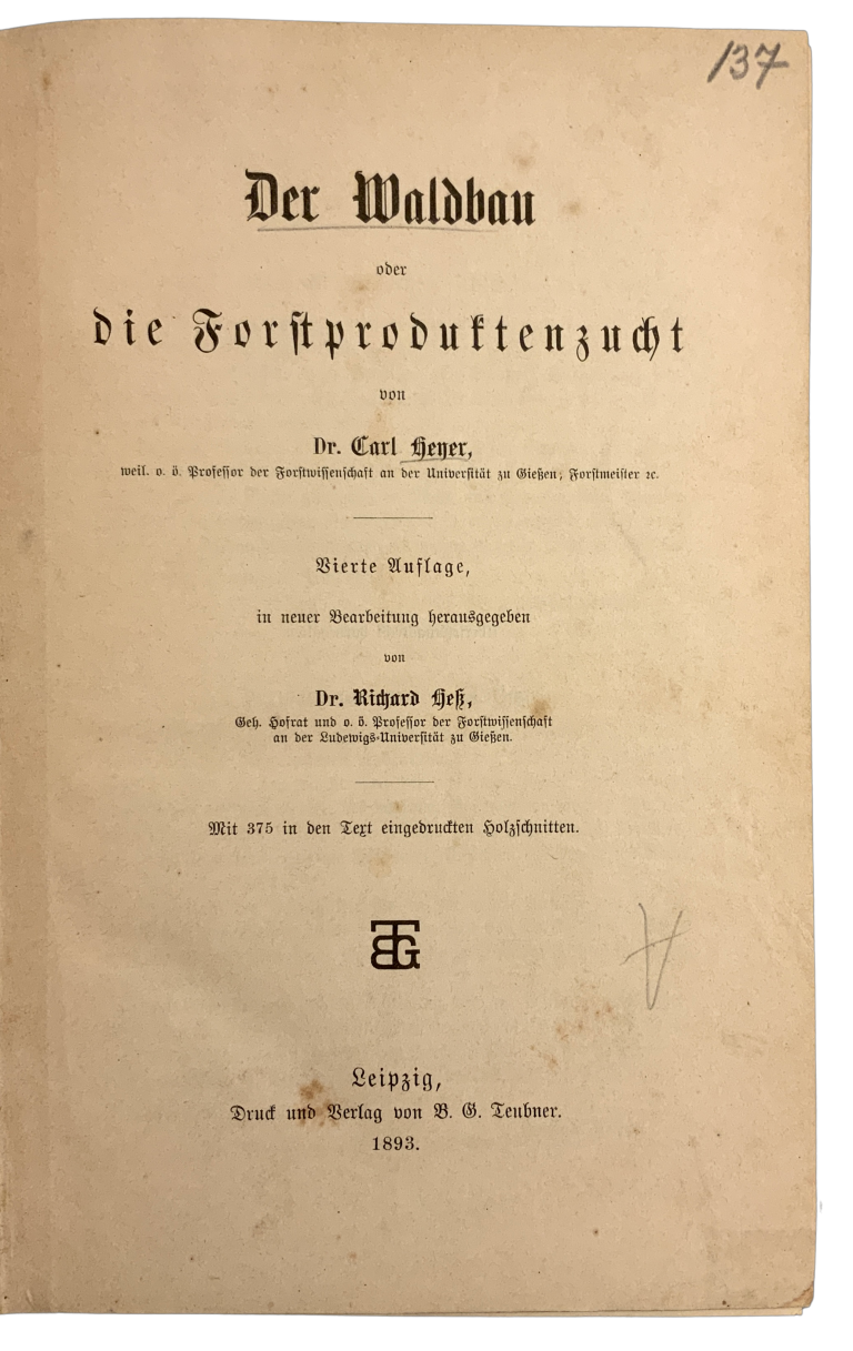 Der Waldbau oder die Forstproduktenzucht 14AA2B62 06A1 4402 85CF 122C8FF75BFF