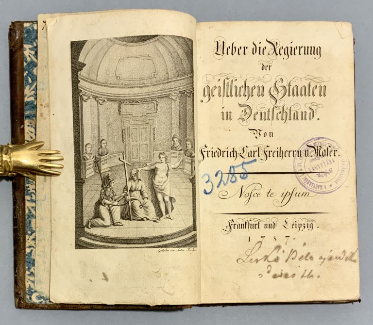 Ueber die Regierung der geistlichen Staaten in Deutschland 1EF6192A F890 49DC A0AD 8D90427C74FD2