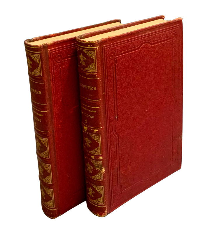 Premiers voyages en zigzag. Ou excursions d' un pensionnat en vacaces gans les cantons Suisses et sur revers Italien des Alpes - 2 zväzky  2146C70A 377B 4836 B64B D2A9D4BF9892