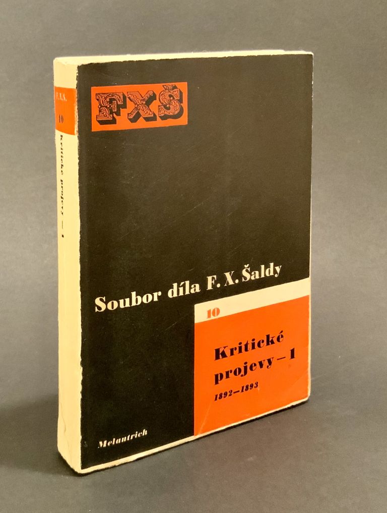 Kritické projevy - 1, 1892 - 1893 3611AA83 4E5D 4A27 A54D 6A0FB5645BF4