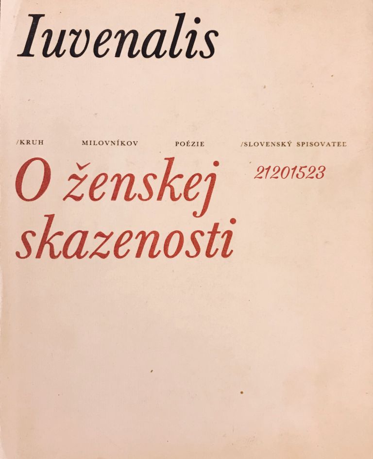 O ženskej skazenosti - ILU Albín Brunovský 72CF88C2 6E07 4D40 B206 B13870DF1F44