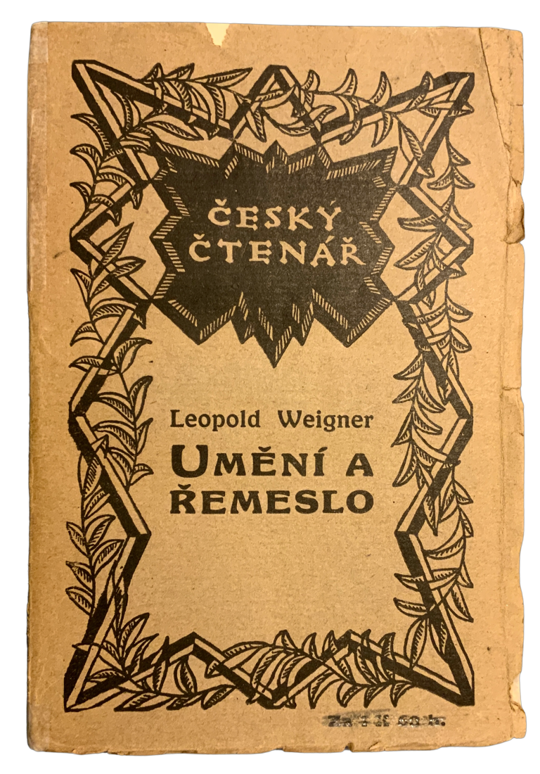 Uměni a řemeslo. Vývoj a podmínky hnutí umělecko-průmyslového  9D3DC061 DA9B 4428 9CC7 EF59AF2EC5BB