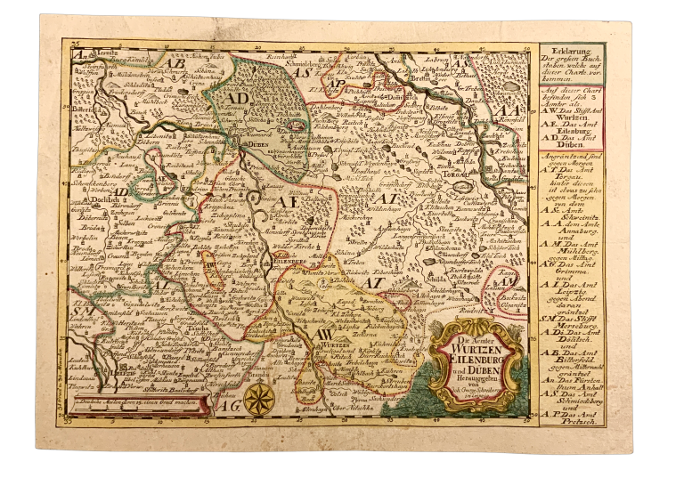 WURTZEN, EILENBURG, DÜBEN  - Die Aemter Wurtzen Eilenburg und Düben  A368316E CC07 4D50 AA2A 5C28C4A1592D