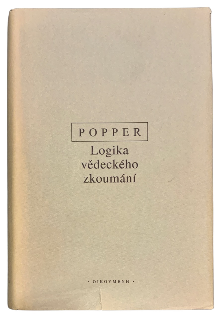 Logika vědeckého zkoumání ACE94150 50C3 4E6B 8DCA E9E8B80C4EA1