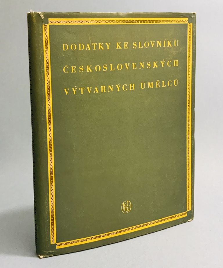 Dodatky ke slovníku československých výtvarných umělců ADEFFE98 3DEC 4126 B42E 083671563FCF