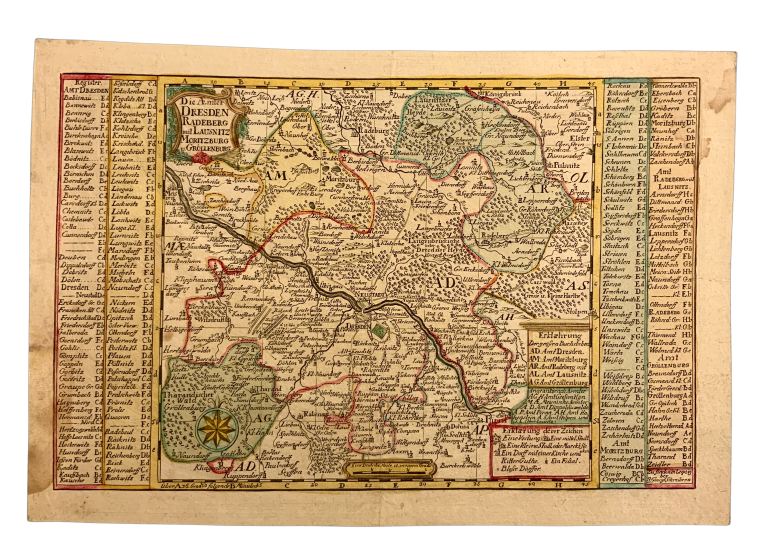 DRESDEN - Die Æmter Dresden Radeberg mit Lausnitz Moritzburg u. Grollenburg B53C760B FA0C 4E37 9605 98757528508F