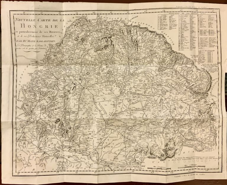 Voyage en Hongrie. 1. zväzok s veľkou "Všeobecnou mapou Uhorska" od M. Korabinského DEA66E0D 5873 46AA BB6F BCA92FF7BE6B