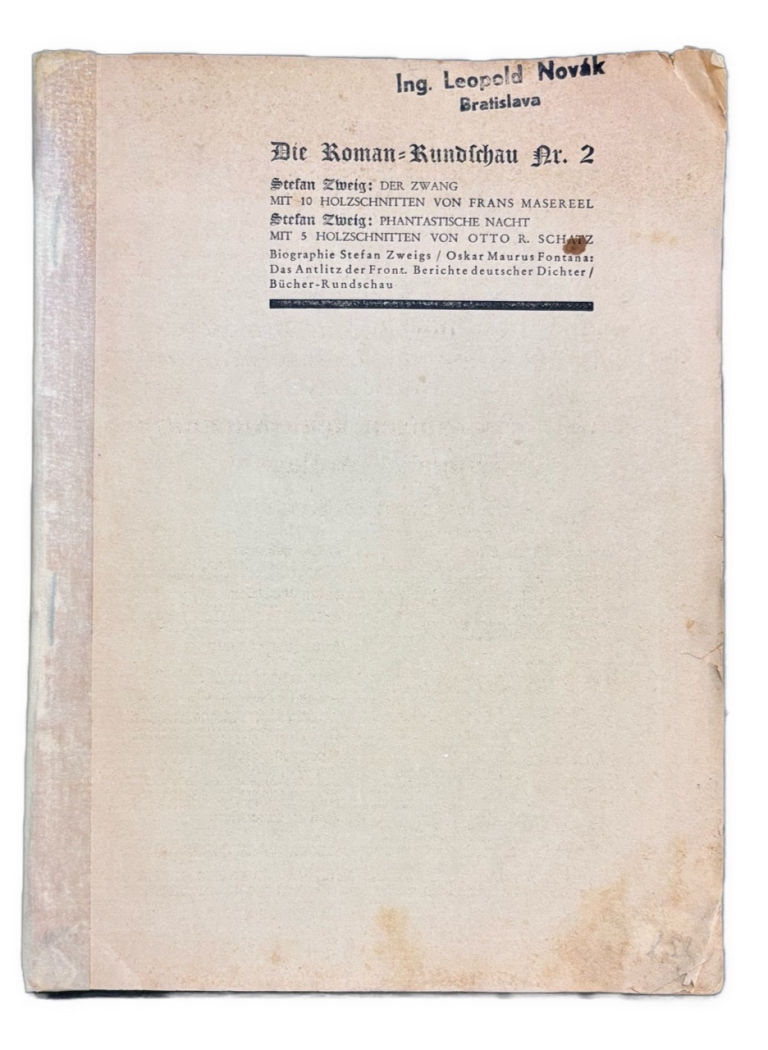 Der Zwang. Phantastische Nacht  (ILU F. Masereel u. Otto R. Schatz) EC80A98D 0DAB 4A4A 8F61 86E901CF7A4D