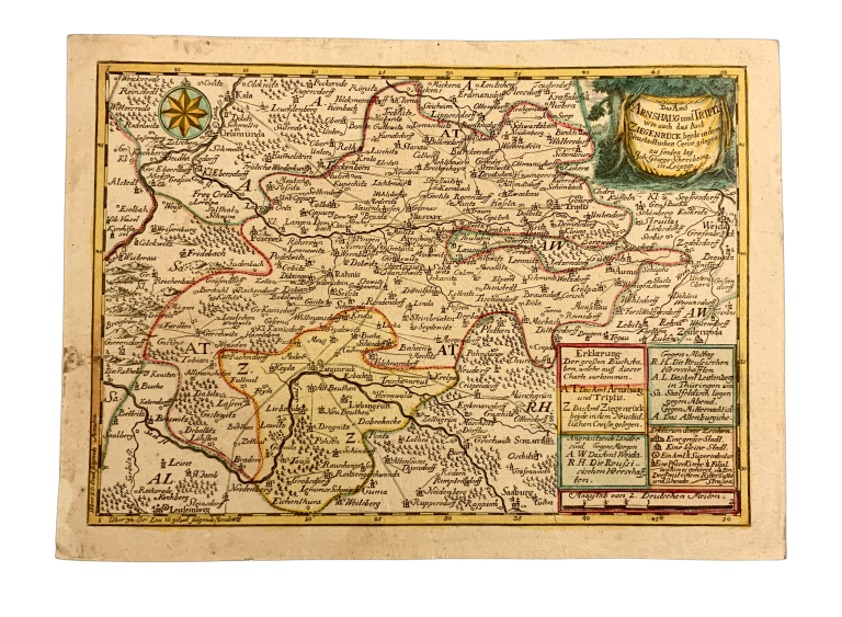 ARNSHAUGK, TRIPTIS - Das Amt Arnshaug und Triptis wie auch das Amt Ziegenrück, beÿde in dem Veustædtischen Greise gelegen  EF254370 842D 46CC A312 C375B5D6B619