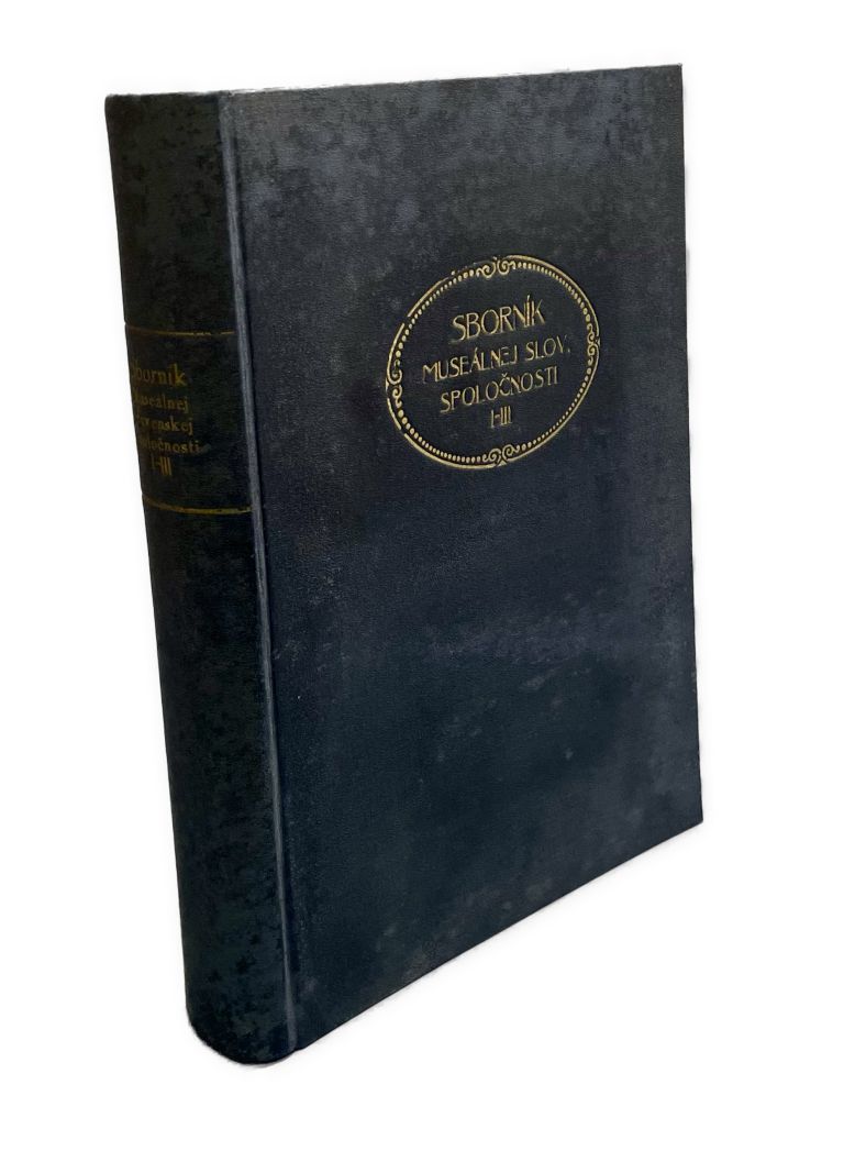 Sborník Museálnej slovenskej spoločnosti - Roč. I.-III. 1896-1898 IMG 0050