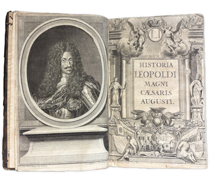 Cisár Leopold I. Habsburský - Historia Leopoldi Magni Caesaris Augusti. Pars I. IMG 0195