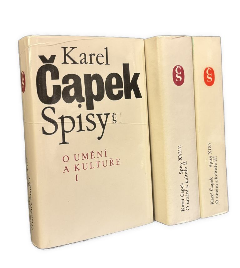 O umění a kultuře, zväzky I. - III. IMG 0427