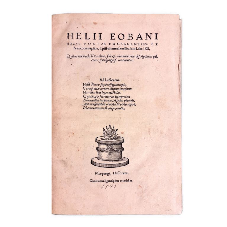 HUMANISTICKÉ EPIŠTOLY - Epistolarum familiarium Libri XII IMG 0681