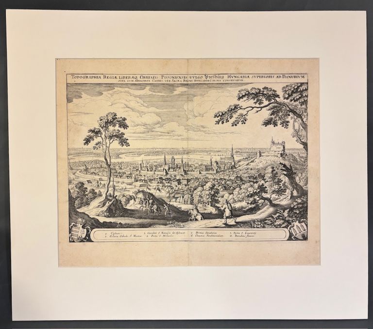 BRATISLAVA 1638 - Topographia Regiae Liberaeq Civitatis Posoniensis Vulgo Pressburg Hungariae Superioris Ad Danubium IMG 0767