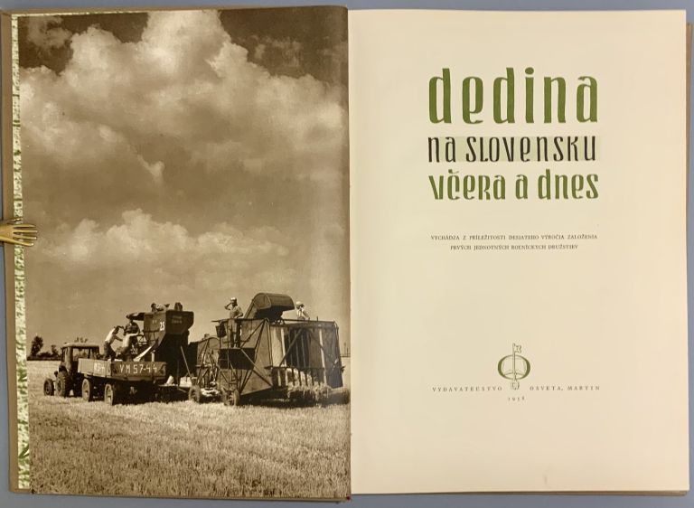 Dedina na Slovensku včera a dnes  (hĺbkotlačový veľkoformátový album) IMG 2665