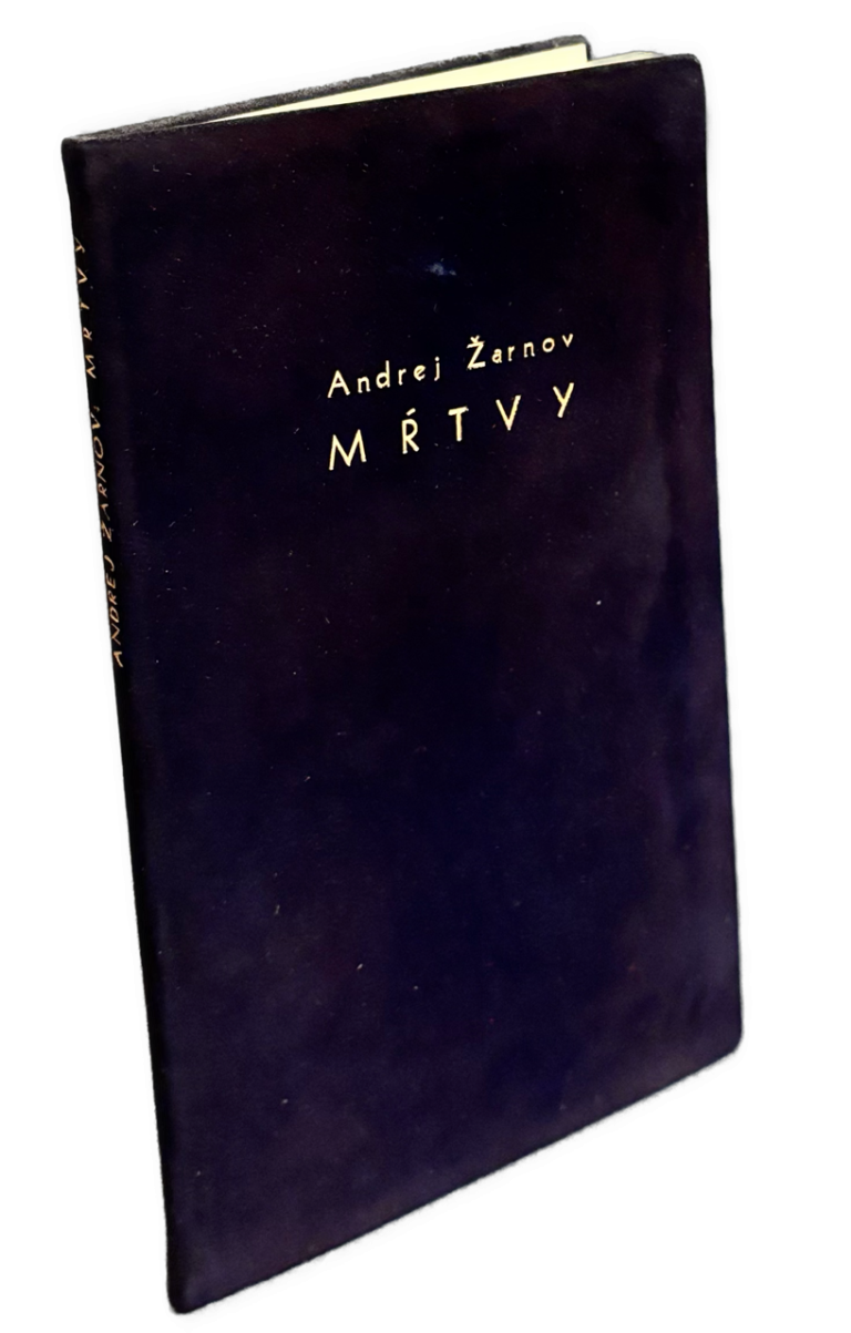 Mŕtvy - PODPIS AUTORA - Velúrová väzba IMG 2974