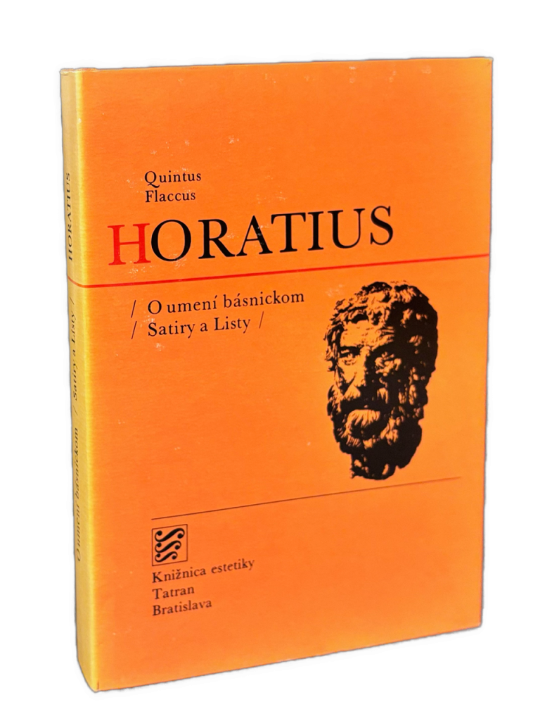 O umení básnickom. Satiry a listy - KNIŽNICA ESTETIKY IMG 3287