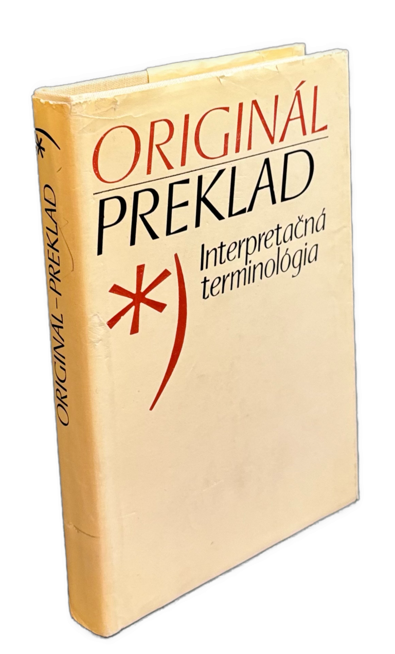 Originál Preklad, Interpretačná terminológia IMG 3842